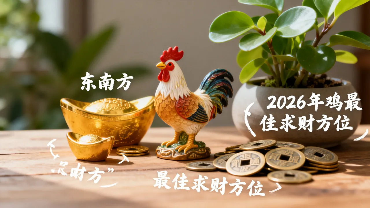 属鸡的2026年财运方位在哪个方向,2026年生肖鸡的最佳求财方位在哪里? 属鸡的2026年财运方位在哪个方向,2026年生肖鸡的最佳求财方位在哪里?