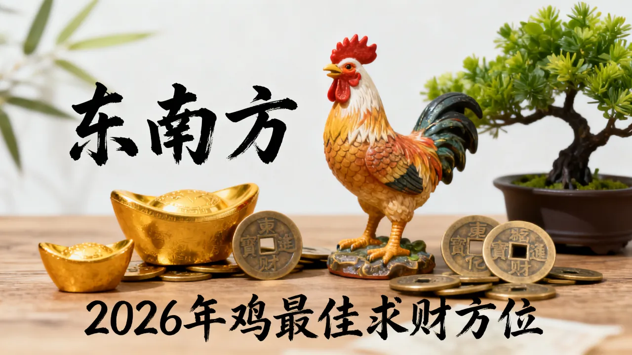 属鸡的2026年财运方位在哪个方向,2026年生肖鸡的最佳求财方位在哪里? 属鸡的2026年财运方位在哪个方向,2026年生肖鸡的最佳求财方位在哪里?