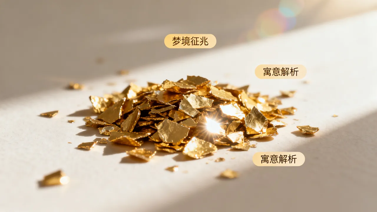 梦见金子碎了是什么征兆，梦到金子碎了有何寓意？