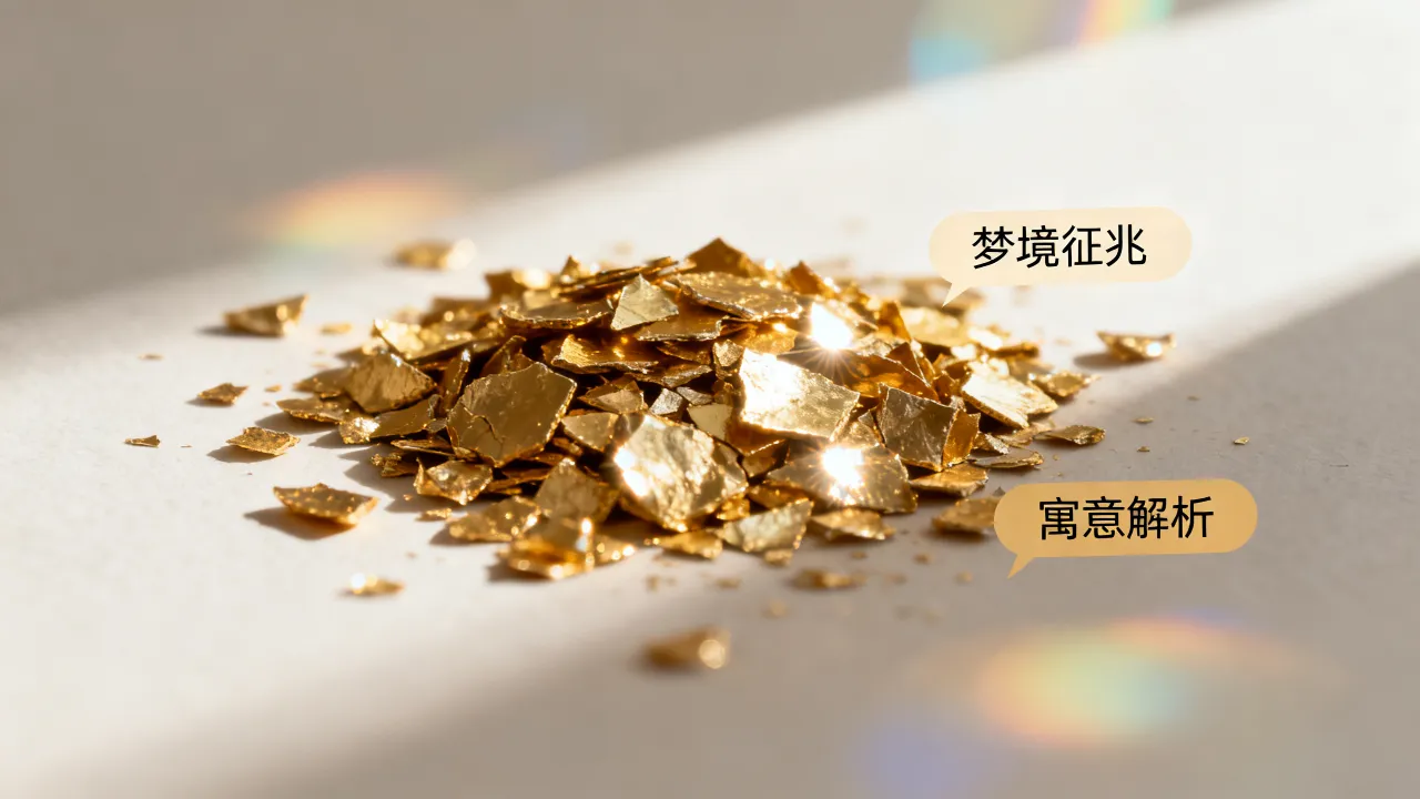 梦见金子碎了是什么征兆，梦到金子碎了有何寓意？