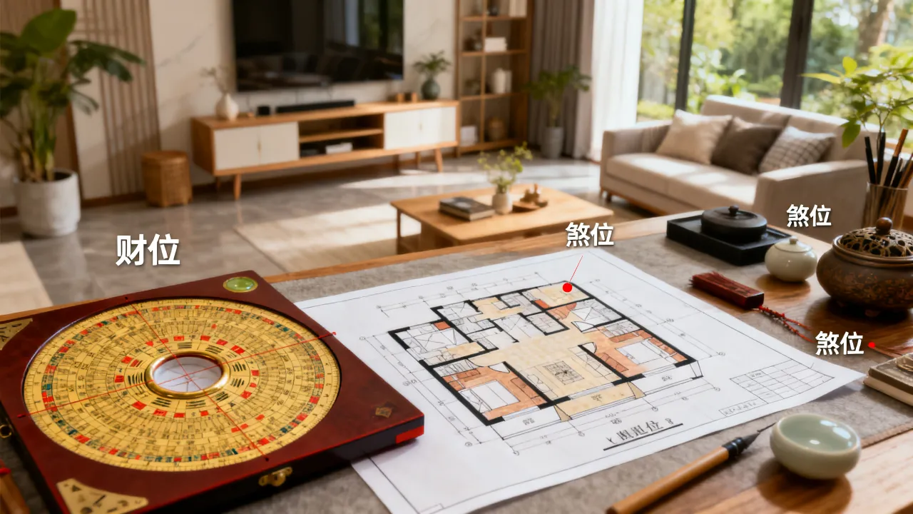房子的吉凶位怎么测定,家中财位和煞位如何准确找? 房子的吉凶位怎么测定,家中财位和煞位如何准确找?