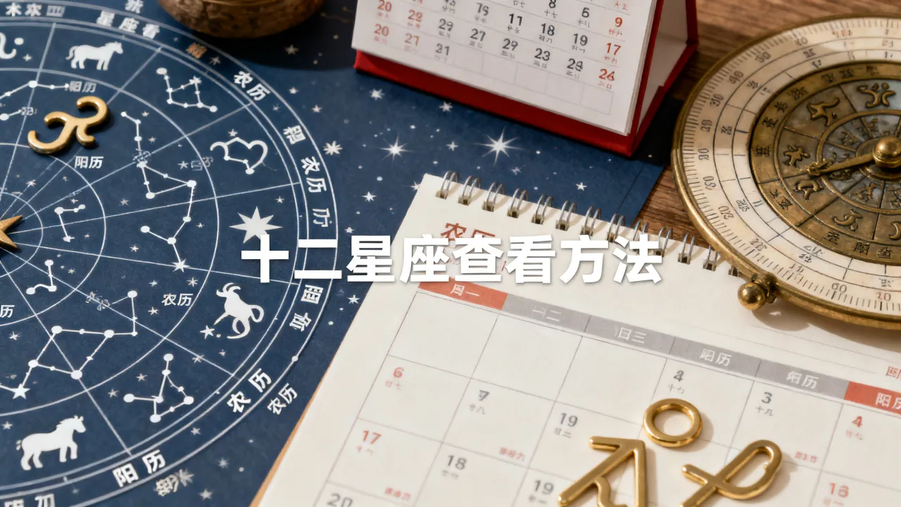 十二星座怎么查看，星座是按农历还是阳历算的？