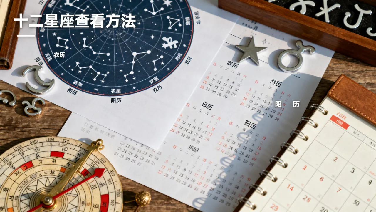 十二星座怎么查看，星座是按农历还是阳历算的？
