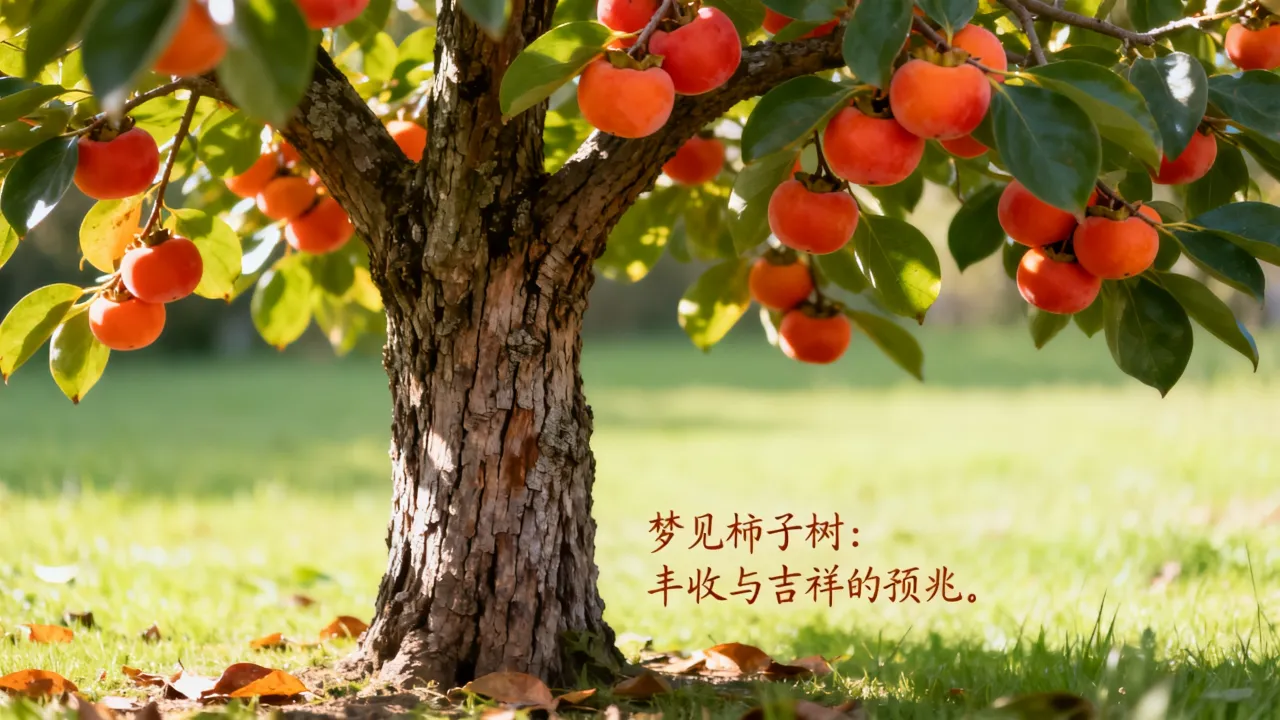 梦见柿子树是什么意思预兆好坏,做梦梦到柿子树周公解梦? 梦见柿子树是什么意思预兆好坏,做梦梦到柿子树周公解梦?