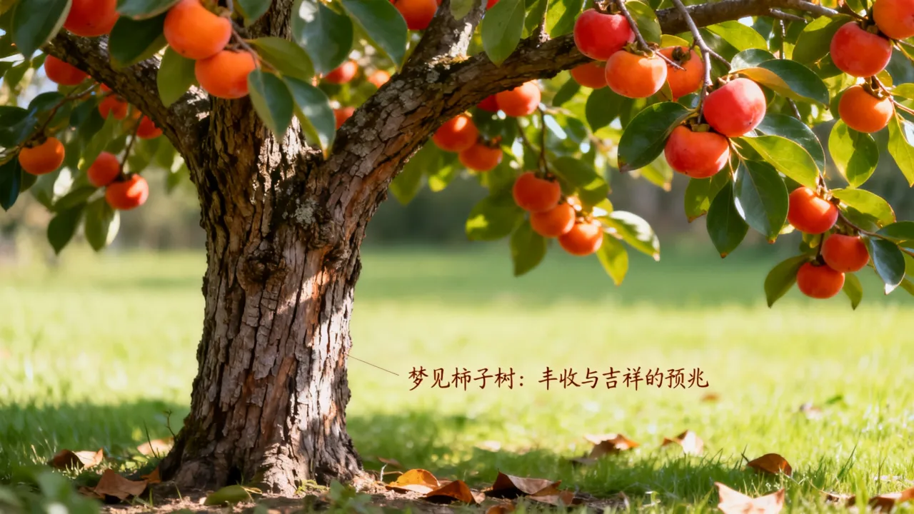 梦见柿子树是什么意思预兆好坏,做梦梦到柿子树周公解梦? 梦见柿子树是什么意思预兆好坏,做梦梦到柿子树周公解梦?
