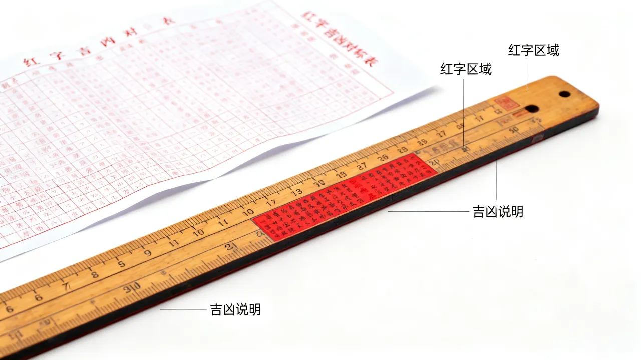 鲁班尺怎么看红字吉凶,鲁班尺红字吉凶对照表怎么看 鲁班尺怎么看红字吉凶,鲁班尺红字吉凶对照表怎么看