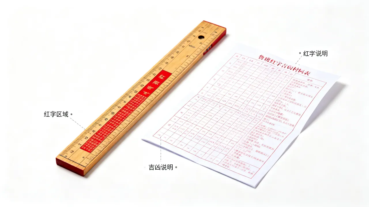 鲁班尺怎么看红字吉凶,鲁班尺红字吉凶对照表怎么看 鲁班尺怎么看红字吉凶,鲁班尺红字吉凶对照表怎么看