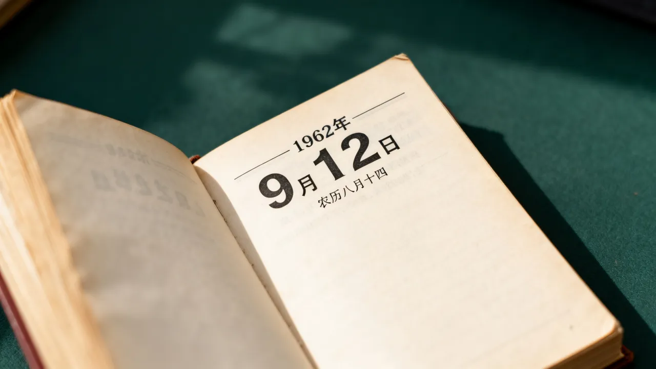 19620912阴历是几号,1962年9月12日农历八月十四吗 19620912阴历是几号,1962年9月12日农历八月十四吗