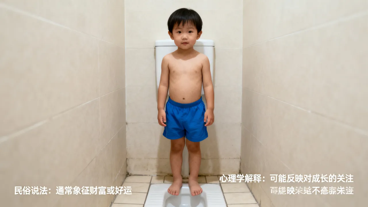 梦到儿童尿尿有什么预示吗，梦见小孩尿尿预示什么？