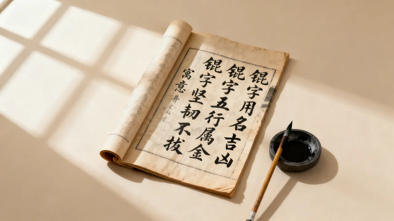 锟字用名吉凶怎么解释，锟字取名好不好有什么寓意