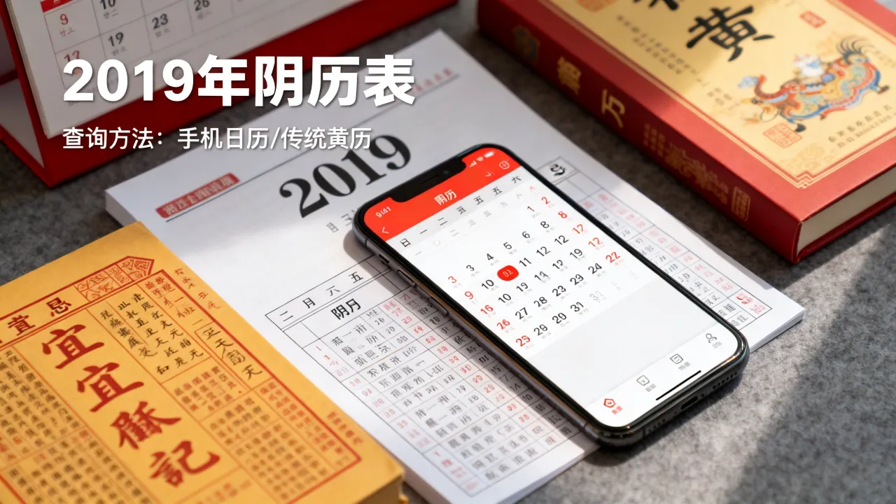 2019年日历阴历表是什么,阴历日历怎么查 2019年日历阴历表是什么,阴历日历怎么查