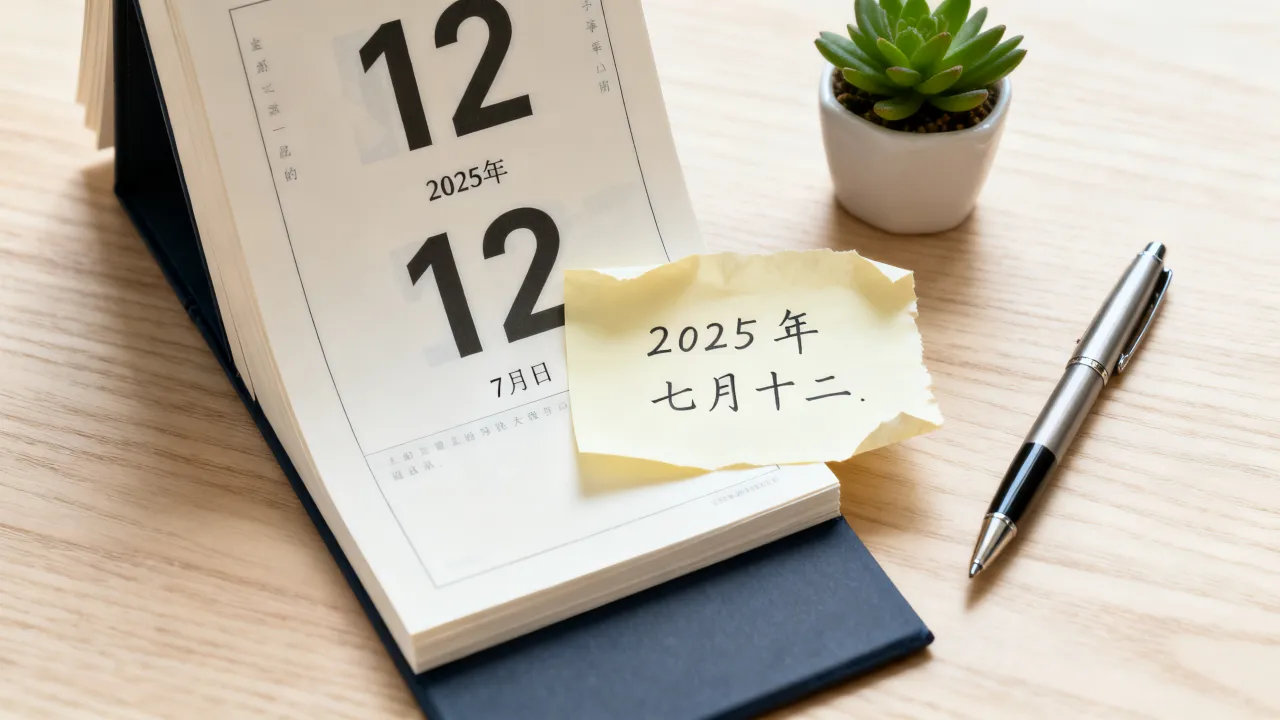 7月12是阴历几月几日，2025年7月12农历对应日期