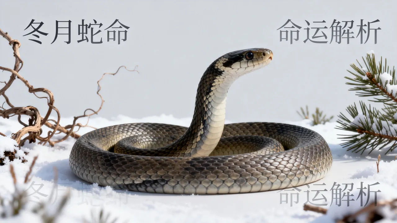 属蛇阴历11月出生的人命运怎么样，属蛇冬月命好不好？