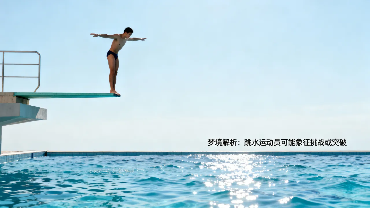 梦到了跳水运动员有什么说法，梦见跳水运动员是什么征兆？