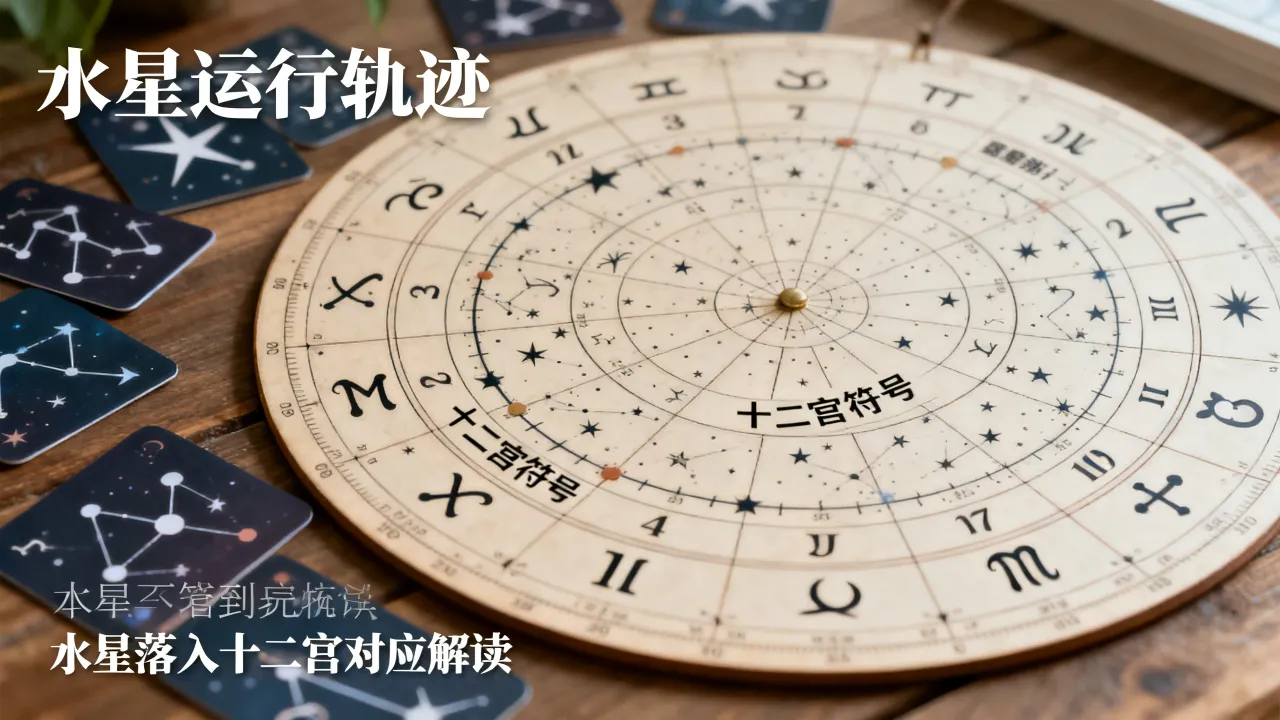 水星命运究竟如何，水星落入十二宫代表什么查询