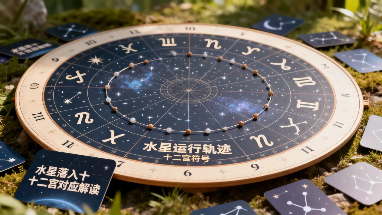 水星命运究竟如何，水星落入十二宫代表什么查询