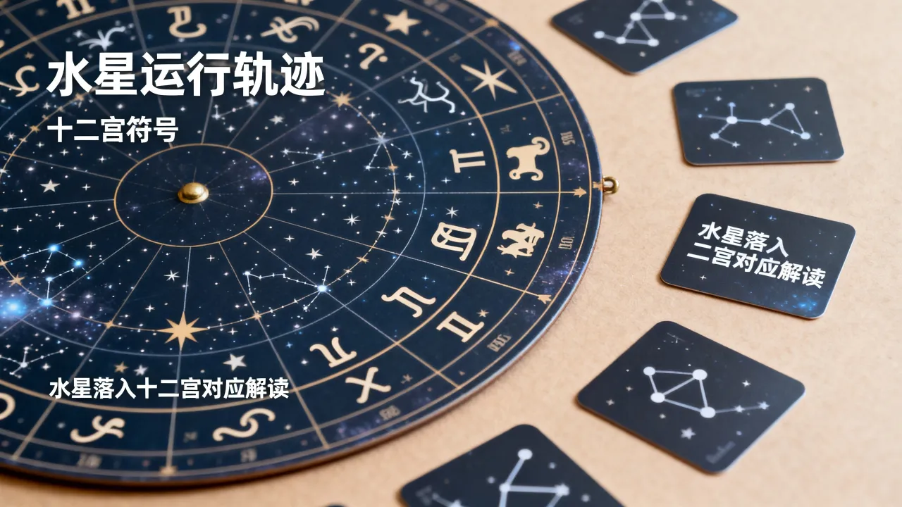 水星命运究竟如何，水星落入十二宫代表什么查询