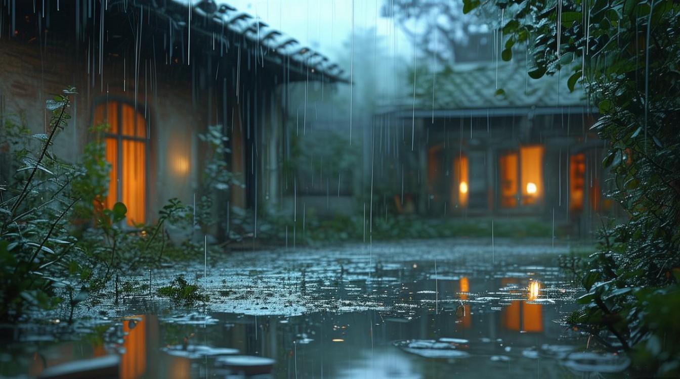 梦到下雨满院子都是水是什么意思？周公解梦告诉你答案