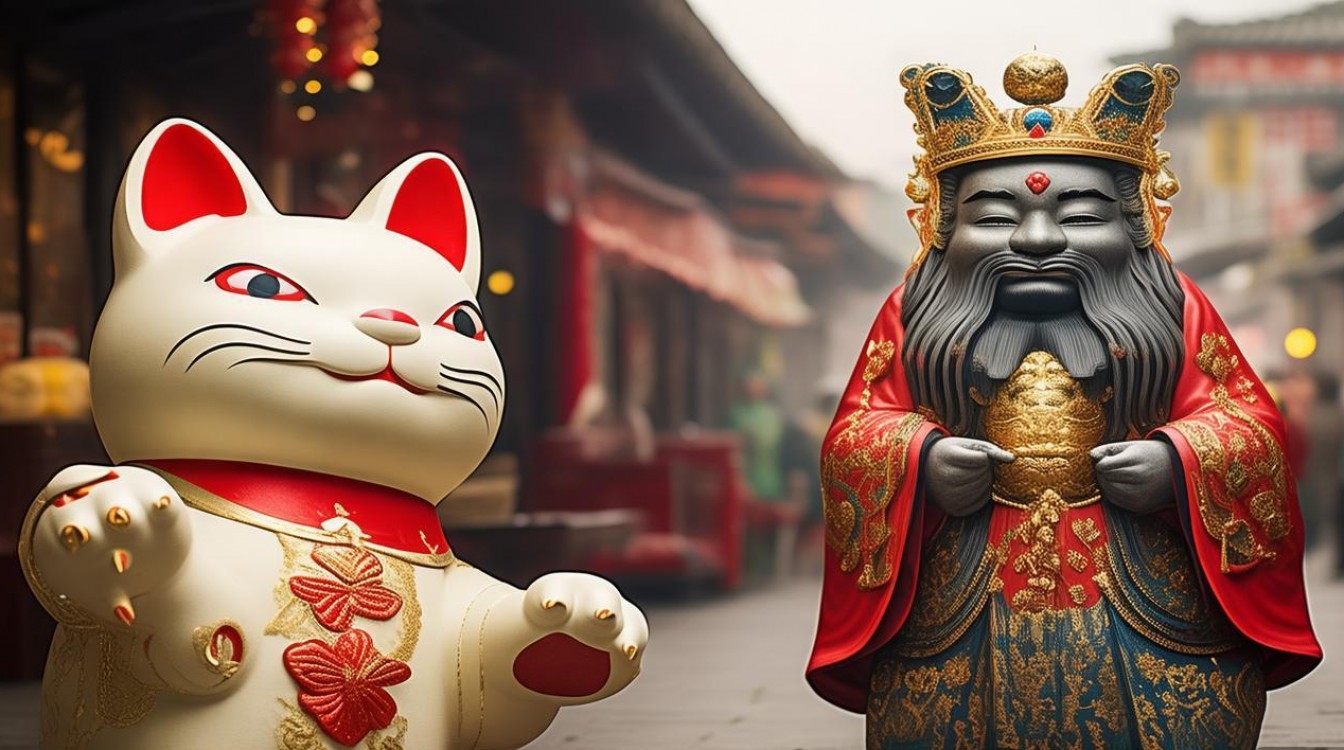 招财猫和财神,家里摆放哪个寓意更招财旺运更合适? 招财猫和财神,家里摆放哪个寓意更招财旺运更合适?