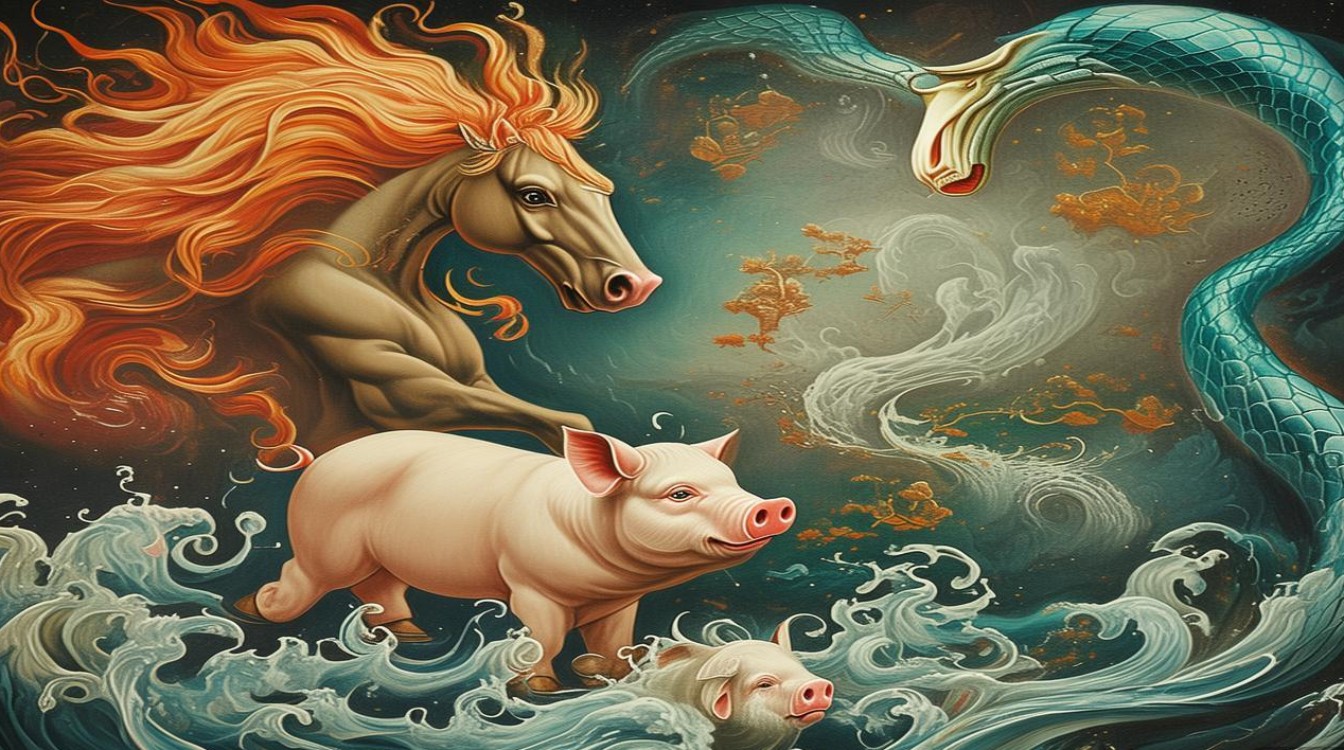 属猪的人在寻找婚姻伴侣时，属马和属蛇哪个生肖配对更合适呢？