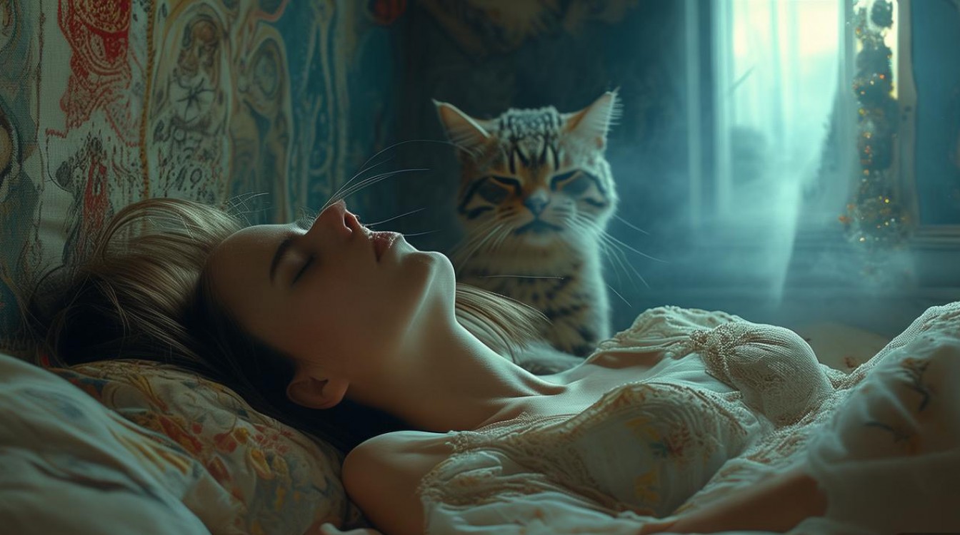 女性做梦梦到猫叫不止一次，暗示什么心理状态？