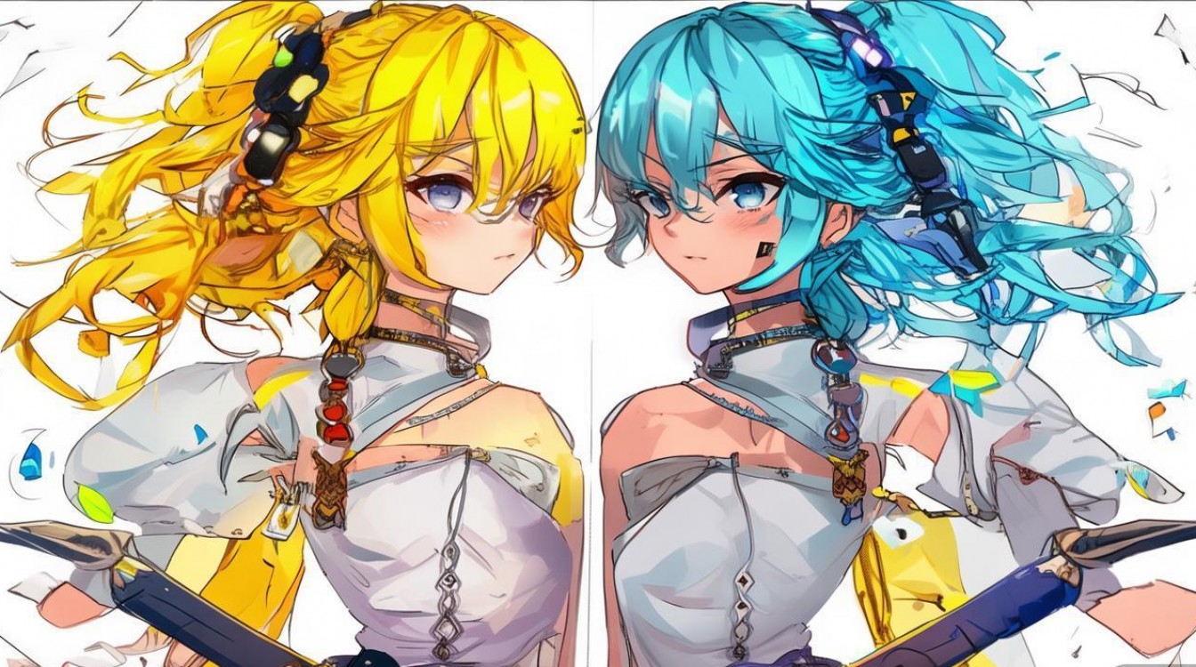 双子星座动漫少女图片哪里找？高清插画风格特点及下载推荐？