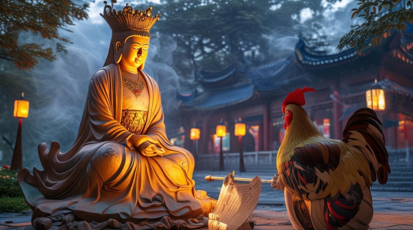 属鸡之人，究竟由哪位菩萨守护？揭秘神秘守护者身份！