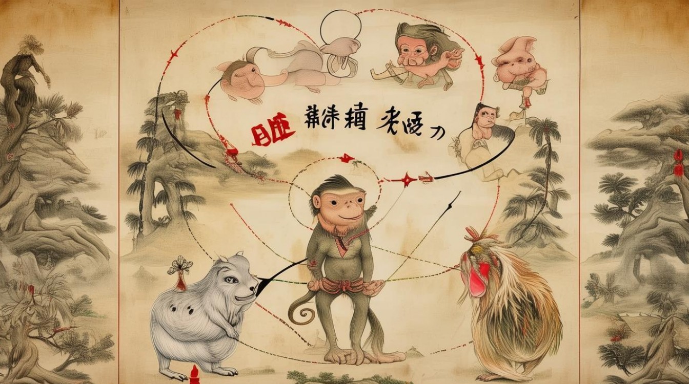 属相猴与哪些属相相冲，不宜结伴或走动？