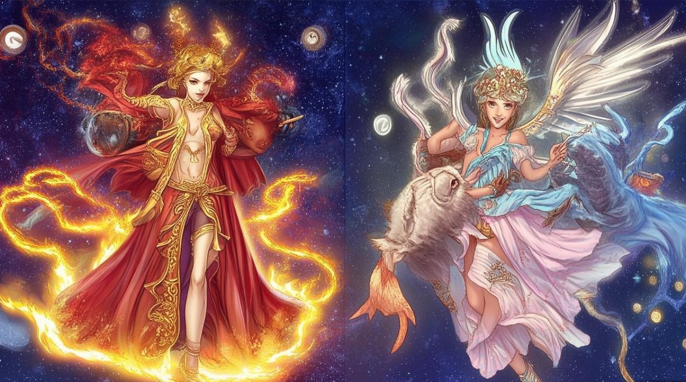 十二星座拟人图女性角色，她是谁？背后的故事揭秘！