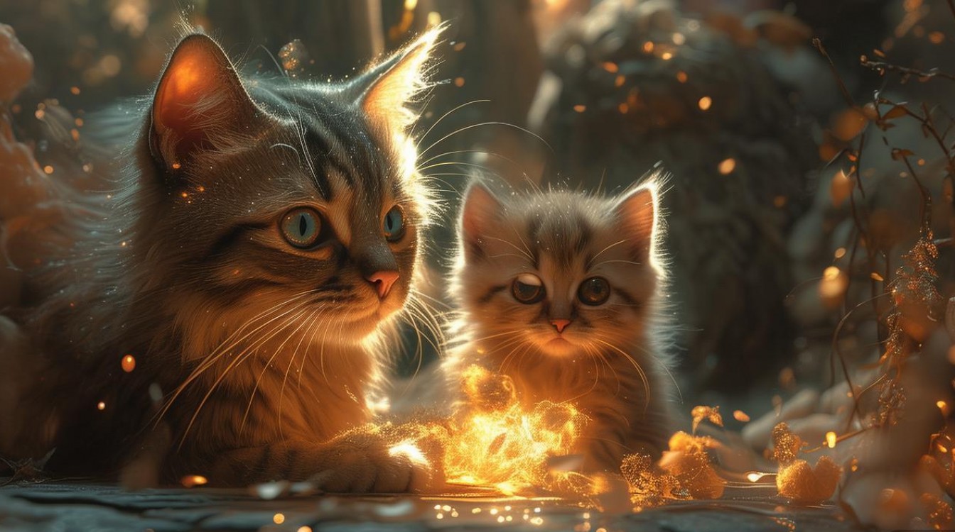 梦到猫妈妈生下两只小猫，这预示着什么？揭秘梦境中的奇妙寓意