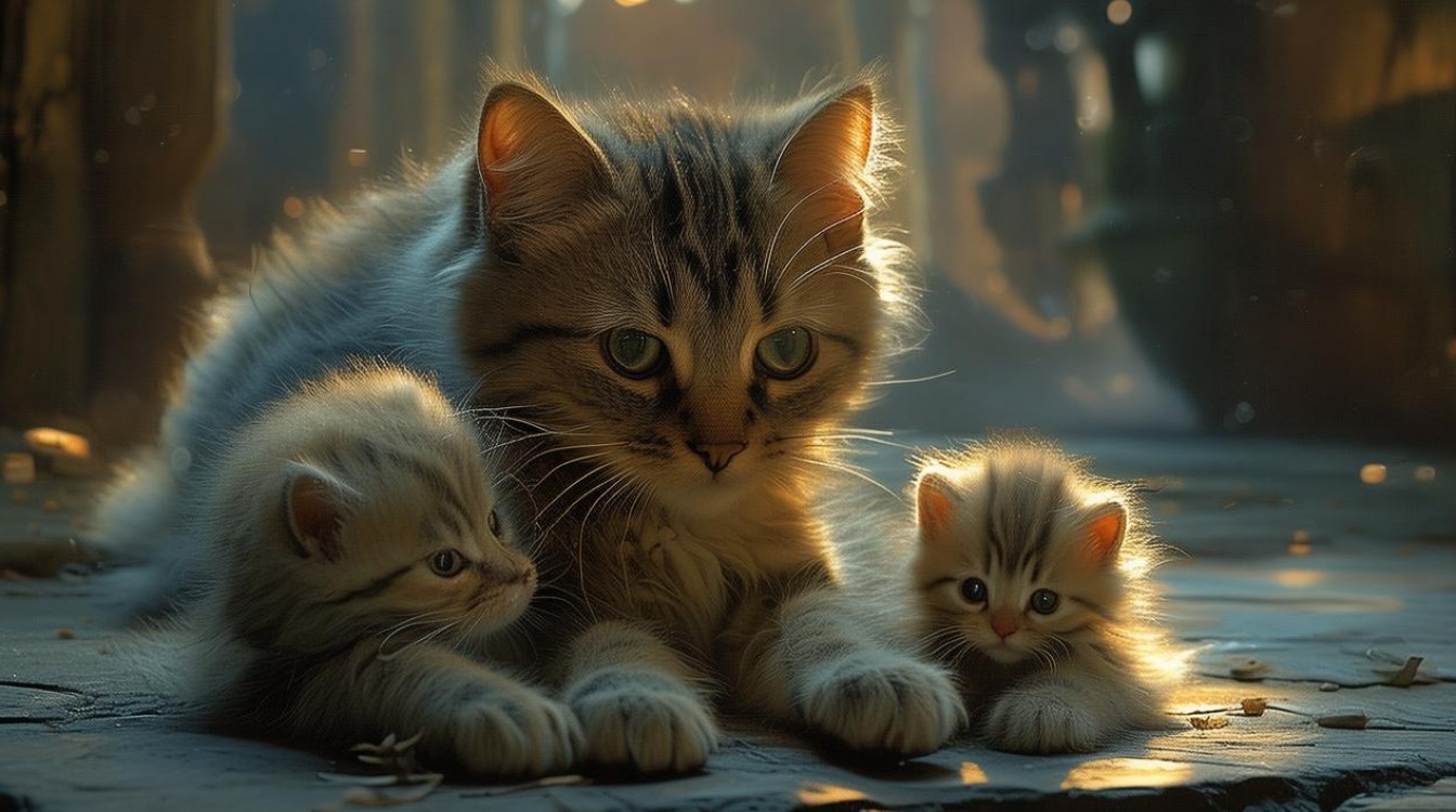 梦到猫妈妈生下两只小猫，这预示着什么？揭秘梦境中的奇妙寓意