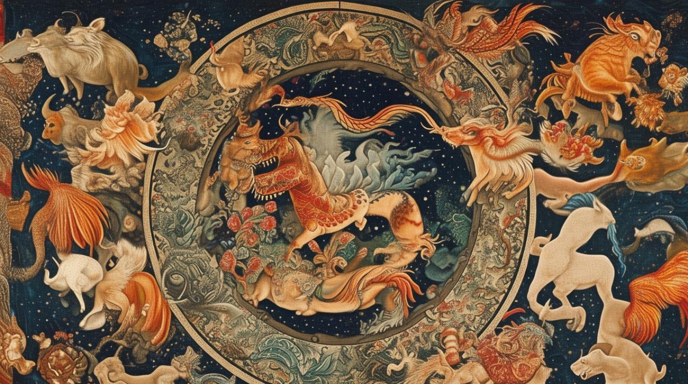 地支属相图揭秘,这12种生肖的运势与特点有何不同? 地支属相图揭秘,这12种生肖的运势与特点有何不同?