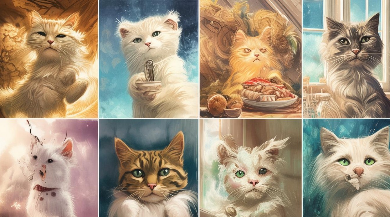 十二星座的猫，它们与星座特质有何神秘联系？揭秘星座猫的独特魅力！