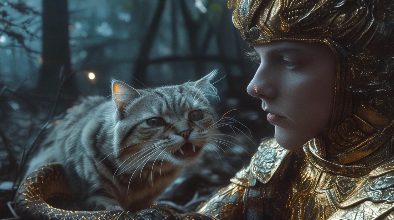 梦到猫咬蛇是什么预兆？揭秘梦境中的奇异场景！