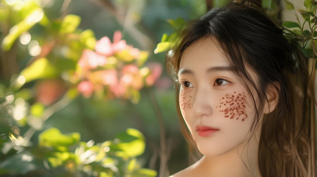 女生脸上的痣图解命运