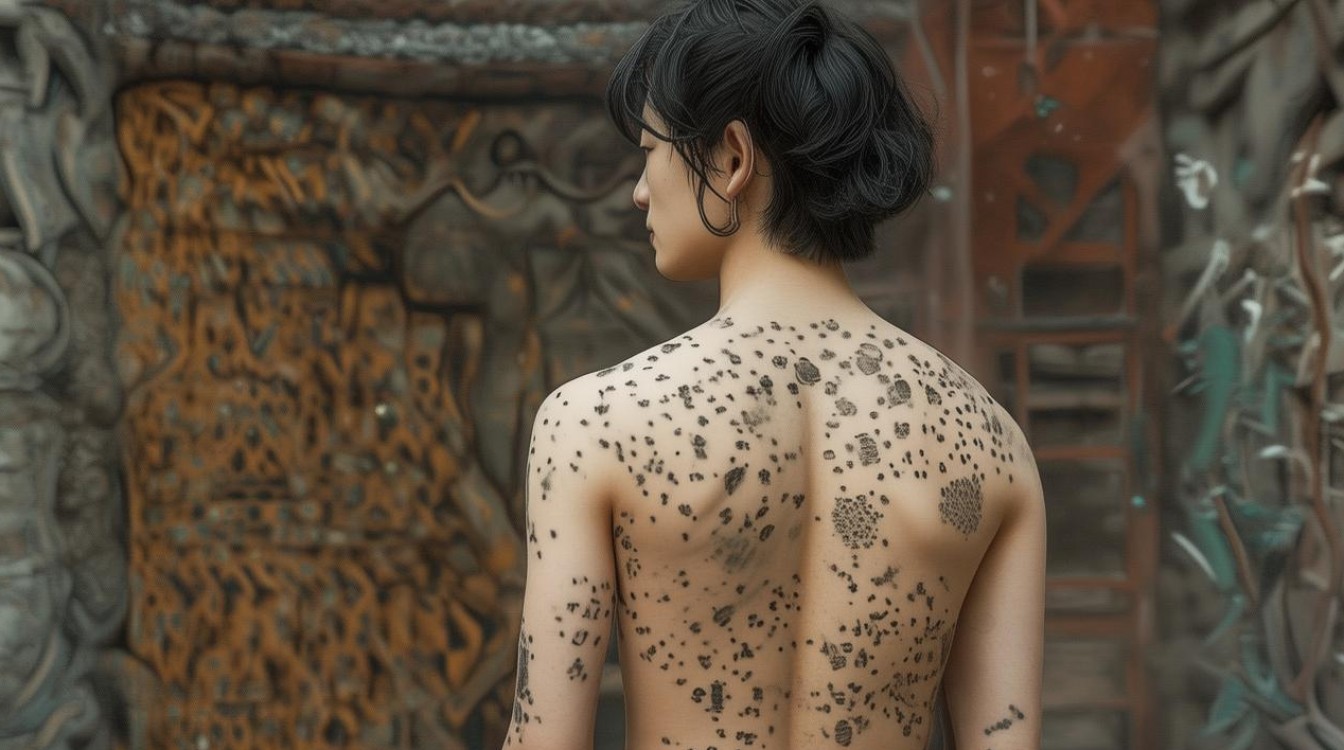 后背痣位置命运图，后背长痣代表什么