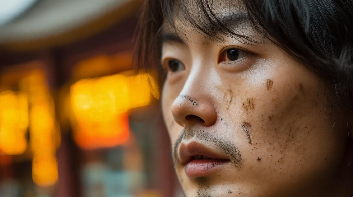 脸部痣的位置与命运图 脸部痣的位置与命运图