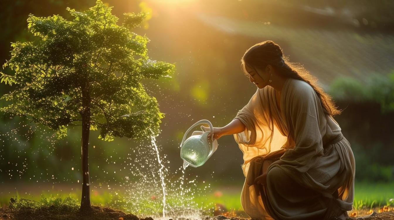 梦到给植物浇水