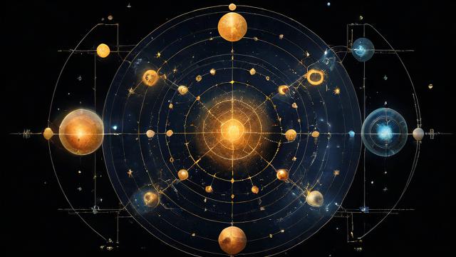 十二星座简易图中，你能找到自己的星座吗？