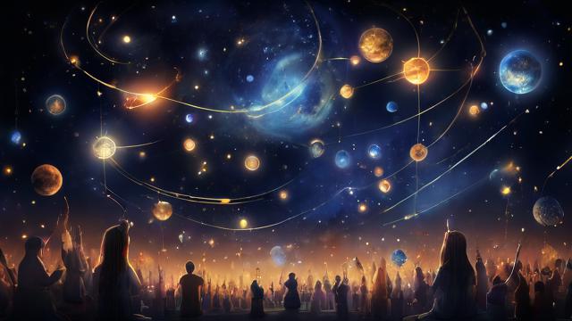 文艺风，星座派对，那神秘的星辰聚会，究竟藏着怎样的奇妙缘分？，星座派对里，不同星座的灵魂将如何奏响独特的乐章？，在星座派对中，各星座的特质会碰撞出怎样绚烂的火花呢？，活泼风，嘿！星座派对上，哪个星座会成为全场焦点呀？，星座派对来啦！各个星座又会闹出啥有趣的事儿呢？，哇塞！星座派对中，不同星座会有怎样的惊喜表现嘞？，神秘风，星座派对，那些隐藏在星座背后的神秘力量，会在派对中显现吗？，神秘的星座派对，各星座的未知命运是否会在此交织？，星座派对背后，是否有不为人知的星座密码等待被解开？