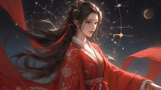 汉服十二星座图片