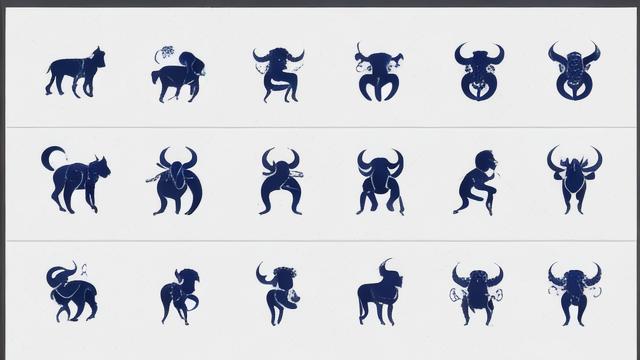 12星座手绘，你了解每个星座的手绘艺术吗？
