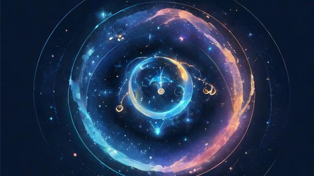 12星座插画，探索星空下的神秘符号，你是哪个星座的化身？