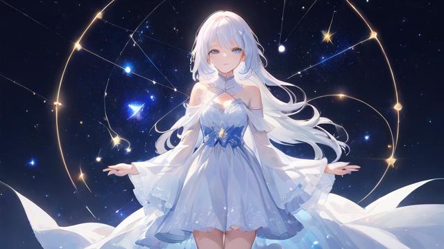 星座少女图片，如何展现各星座的独特魅力？