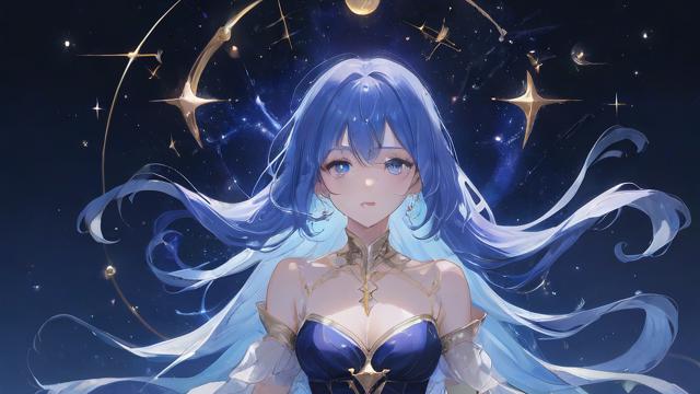 十二星座动漫绘画