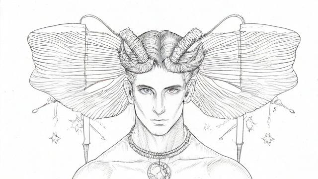 十二星座铅笔画，你能找到属于你的星座艺术吗？
