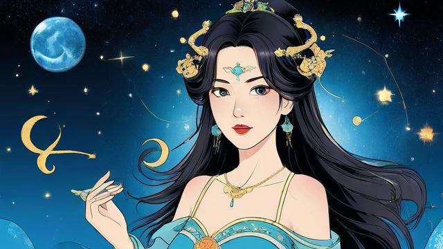 十二星座古装漫画美女，你能找到你的星座代表吗？