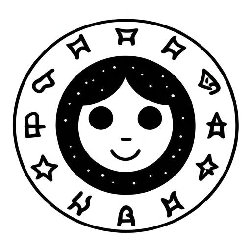 如何用简笔画绘制出星座图案？