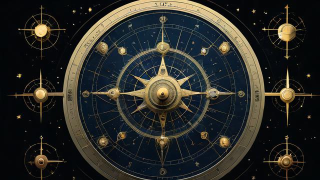 十二星座罗盘