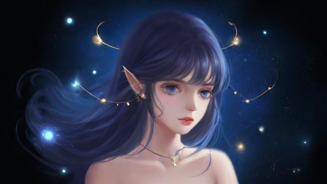 你见过这样的十二星座少女吗？素描画带你领略独特魅力！